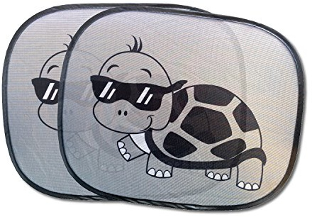 Car Sun Shade Baby – Turtle Design – Sun Shade for Side Window of Leon & Sophie – suitable for almost all car window