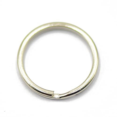 Gazechimp Lot de 50pcs Anneaux Brisés Porte-clés Divisé Durable 1.2X18mm - Argent