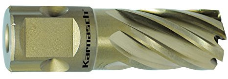 Karnasch HSS-XE Kernbohrer, Nitto/Uni-Schaft 19mm, Nutzlänge 30mm, Gold-Line30 d=18mm