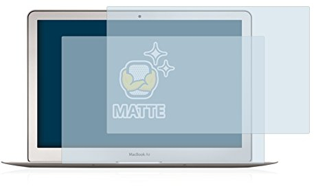 BROTECT Protector Pantalla Anti-Reflejos para Apple MacBook Air 13 2017 (2 Unidades) Película Mate Anti-Huellas