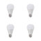 LED-Leuchtmittel, 4 Stück E27, 12 W (entspr. 75 W), Farbe: warmweiß, 3.000 K