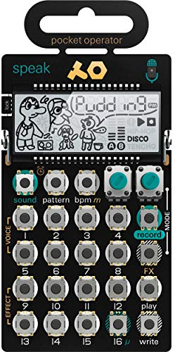Teenage Engineering PO-35-Speak - Sintetizador/Sampler vocal