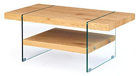 Inter Link Table Basse Table Basse Benina Bois et Verre
