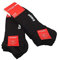6 Paia Calze Corte Fantasmini Maglia Jersey in Filo di Scozia unisex (36/38, nero) (39/41, Nero)