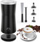 Morpilot Automatic Electric Milk Frother, 4 Modes for Hot/Cold Milk Foam, Non-stick Coating, Non-Slip Frother for Cappuccino, Macchiato, Caffè Latte, etc.