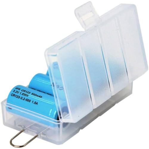Soshine SBC-027 Batteriebox 4x CR-123A, 16340 (L x B x H) 73 x 41 x 22mm