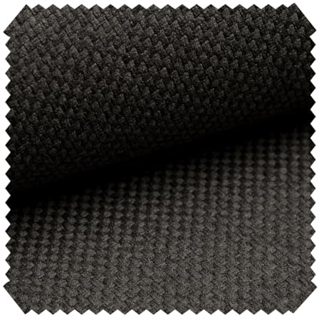novely® GRANA - Melierter Webstoff - Leicht Grob Gewebter Möbelstoff - Robuster Polsterstoff aus Oxfordbindung - Pflegeleichte Meterware 1lfm | Farbe: 05 Grau Braun