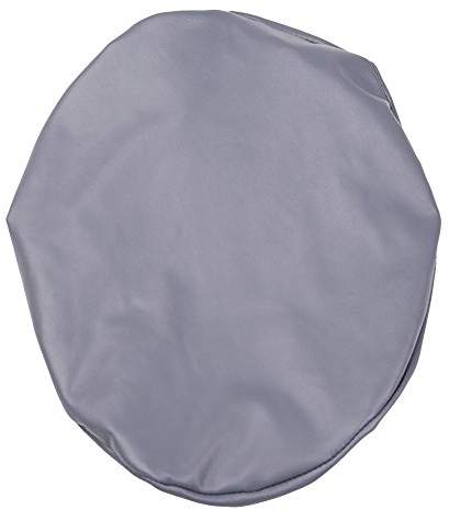 Runde Stuhlhusse, PU-Leder, elastisch, wasserdicht, Pump-Stuhlschutz, für Bar, Schönheitssalon, kleine runde Sitzkissen, geeignet für Hocker mit einem Durchmesser von 28–35 cm