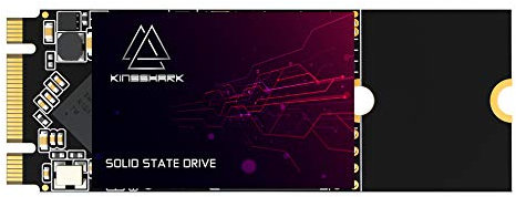Kingshark Gamer SSD M.2 2260 256GB Internal Solid State Drive High-Performance Hard Drive for Desktop Laptop SATA III 6Gb/s (256GB, 2260)