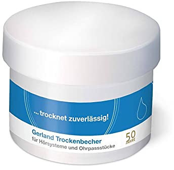 Gerland Trockenbecher - für Hörgeräte Trocknung mit Trockenkapseln