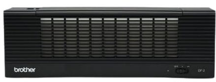 Brother AirSure DF-2 Dynamische Filtration Tischplatte und tragbarer Luftreiniger, hilft bei der Erfassung von Fremdpartikeln, Gesicht, engen Kontaktsituationen, Schwarz