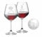 MASTERLASER3.0 Bicchiere da vino personalizzato, calice da vino rosso inciso al laser, 530 ml, set da vino personalizzato con nome, iniziali e data, migliore idea regalo – Quantità (2)
