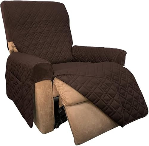 Easylife Fitted Recliner Protector, Water Resistant Recliner Chair Cover, Chair Protector Cover, Armchair Cover, Armchair Protector, Cover for Recliner Chair, Furniture Protector - Fully Guaranteed