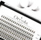 Oreola Lot de 120 faux cils individuels naturels 0,07D 8-14 mm pour extensions de cils à faire soi-même à la maison