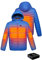 ANTARCTICA GEAR Beheizbare Jacken Herren mit 16000 mAh Powerbank, Herren Softshell Heizjacke Warm Halten Heizzone 6 Stück – Camping, Reise, Festival, Winter