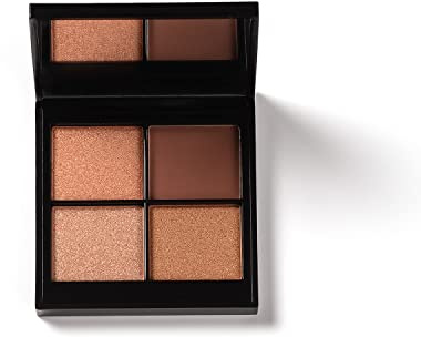 PHASE ZERO Makeup Quad Lidschatten-Palette - Mojave Nights - 5,2 g - pigmentierte neutrale Lidschatten-Palette mit einer Mischung aus matten und schimmernden Pigmenten