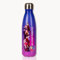 MSA official 17 Oz Slim Stainless Steel Water Bottle with Strap Cute Lightweight Vacuum Insulated Stainless Steel Water Bottles Thin BPA Free Leak Proof Gift Ideas For School Gym Office