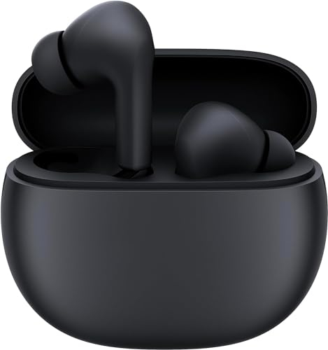 Xiaomi Redmi Buds 4 Active Auricolari Bluetooth senza fili, 28 ore di batteria, IPX4 impermeabili, controllo touch, cuffie Bluetooth 5.3 con rumore AI per chiamate- nero