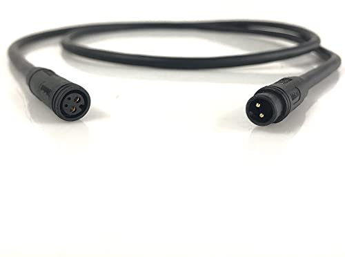 Elektrofahrradzubehör ES200G Scooter Pack Z409F Akku 4-poliges Ladekabel Stecker 2+2 Stromanschluss und Signalkabel Higo gegenseitige wasserdichte Verkabelung