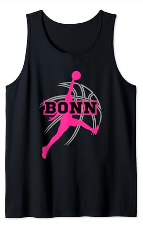 Bonn Basket Ball Fan Support Rheinland Stadion pink Tank Top