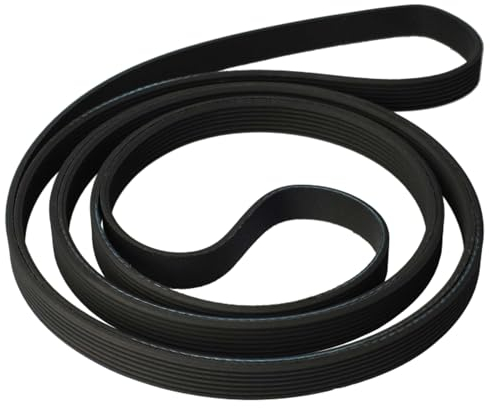vhbw Keilriemen kompatibel mit Zanussi ZDP7202PZ, ZDH8373W/BW, ZDH8473NW, ZDH8903PZ, ZDH8903W Wäschetrockner - 197,1 cm Schwarz
