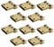 TECKEEN Mini HDMI Male Gold Plated Repair Plugs Soldering Wire Type Connectors,Pack of 10