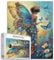 Tucocoo Wunderschönes Pixie-Feen-Puzzles für Erwachsene, 1000 Teile, Blauer Schmetterling, Elfen, Kunst-Puzzle, 50 x 70 cm, buntes DIY-Puzzles für Heimdekoration, Familienpuzzle, perfekt für