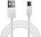 pluX 10ft Usb to Micro Usb Extension Surveillance Camera Power Cable Compatible with Wyze Cam Pan, Oculus Go, Blink, Yi Home Camera, Kasa Cam Security Camera - White
