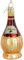 SIKORA Chianti Flasche besondere Weihnachtskugel Glas Christbaumschmuck Deko Figur Weihnachten Anhänger Ornament - Trend Line - BS679