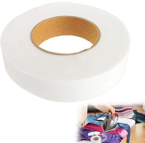 64 Metres Wonder Web 2cm Wide Hemming Tape No Sewing Hem Tape Easy to Use iron on hemming tape Multipurpose usages Ironing Tape for Ironing Perfect for Ironing Bonding Patching clothing Fabric fusing