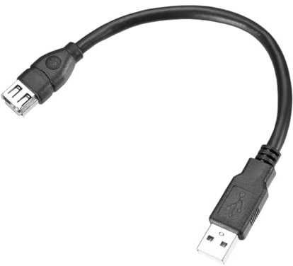 QUARKZMAN 0,2 m IEEE 1394 6 pin femmina a USB maschio 800 Mbps adattatore convertitore dati per DV, fotocamera digitale, trasparente