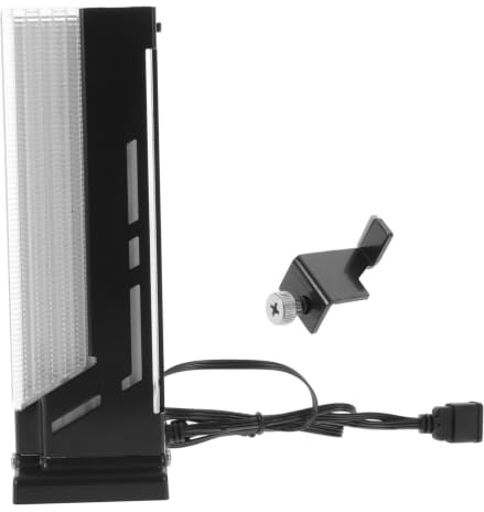 Operitacx 5V Argb Magnetic Graphics Card Holder with Aluminium Alloy Construction, Main Board Software Control, and Protection for Graphic Card, GPU Support Bracket for Computer Accessories