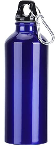 equlup Aluminum Sports Bottle, Large Capacity Water Mug (750ml) | Water Bottle Bulk with Metal Buckle, Leakproof Tight Silicone Sealing for Gym, Fitness, Cycling, Hiking, Traveling