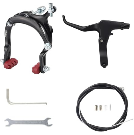 Främre cykel C-broms, fälgbromssats med aluminiumbromsspakar