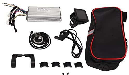 1000W Electric Bike Conversion Kit 30A Sine Wave Controller LCD8S Display Combo Bicycle Lithium Battery Conversion Kit for DIY Electric Bicycles and Scooters