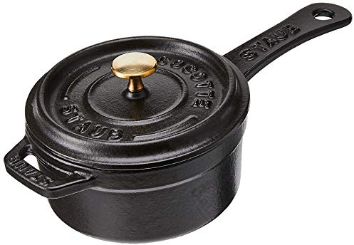 STAUB 1241025 Mini Casserole Fonte Noir Mat 0.25-quart Noir mat.