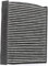VALEO 715725 Filtro, Aria abitacolo PROTECT, Filtro anti polline al carbone attivo, Protezione contro il polline, la polvere, i batteri, i gas e i cattivi odori
