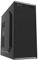 CiT Jet Stream Midi Case with Silver Stripe and 500 W Power Supply - Black,41.20 x 41.20 x 18.00