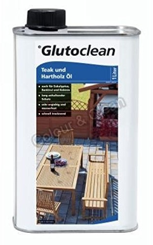 Glutoclean Teak und Hartholz Öl 1,000 L