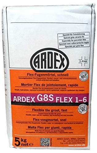 ARDEX G8S Flex-Fugenmörtel schnell 1-6mm (5kg, Weiß)