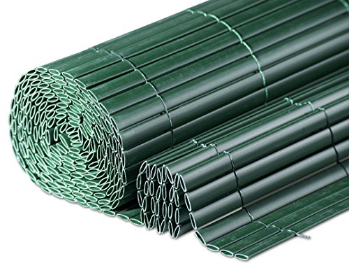 Windhager Sichtschutzmatte Presidio aus Kunststoff in Bambusoptik, Sichtschutz für Garten und Balkon, Grün, 150 x 300 cm, 06795