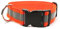 Mystique® Signalhalsband mit Klickverschluss 40mm Neonorange 40-50cm