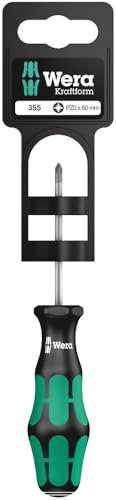 Wera 355 PZ SB Kreuzschlitz-Schraubendreher , PZ 0 x 60 mm, 05100055001