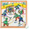 Wiemann Lehrmittel Holzpuzzle für Kinder, Verschiedene Sport-Motive, 64 Teile (Eishockey)