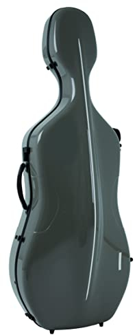 Gewa Celloetui AIR 3.9 kg grau/schwarz Made in Germany extrem bruchsicher, beste Insolationseigenschaften