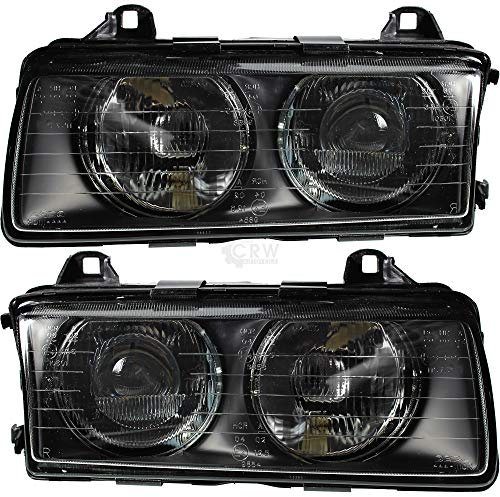 Halogen Scheinwerfer Set Typ 3 / E36 12.90-09.94 H1/H1 ohne Motor