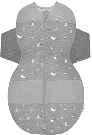 100% Organic SNOO Sleep Sack - Small - Graphite Planets