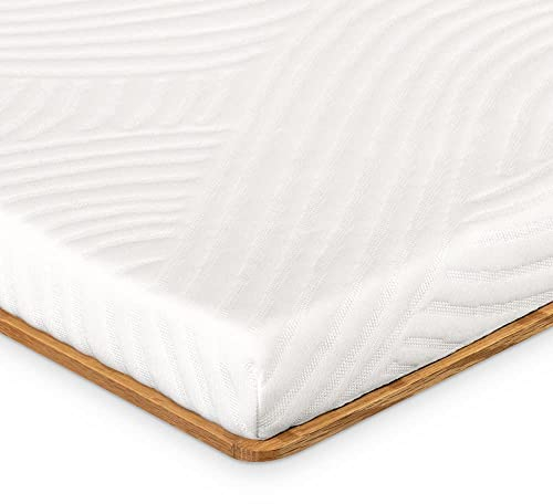 Newentor® Matratzen Topper 140x200cm H1 H2, Matratzentopper 140x200 Schlafsofa Bett Gel, Matratze Topper 140x200 Bezug Boxspringbett Matratzenschoner Auflage, 5CM Höhe