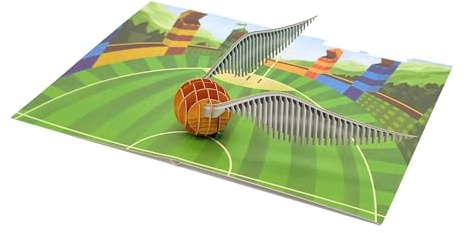 The Golden Snitch 3D Pop Up Wizard Boy Fan per figlio, figlia e amici