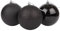 10cm/6Pcs Christmas Baubles Shatterproof Black, Christmas Tree Decorations Ball Ornaments Balls Xmas Hanging Decorations Holiday Decor - Shiny,Matte,Glitter
